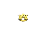 AU Logo Goldtone mini Lapel Pin