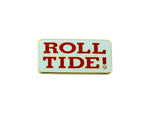 Alabama Roll Tide White Lapel Pin